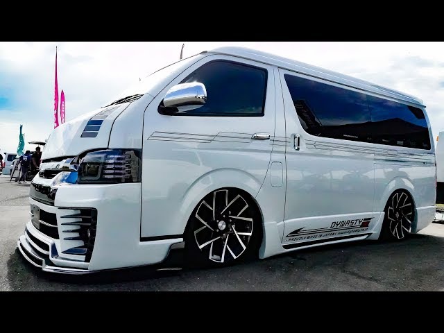 4K)DYNASTY EXIST EVO 200 HIACE TYPE IV WIDE ダイナスティ 200系
