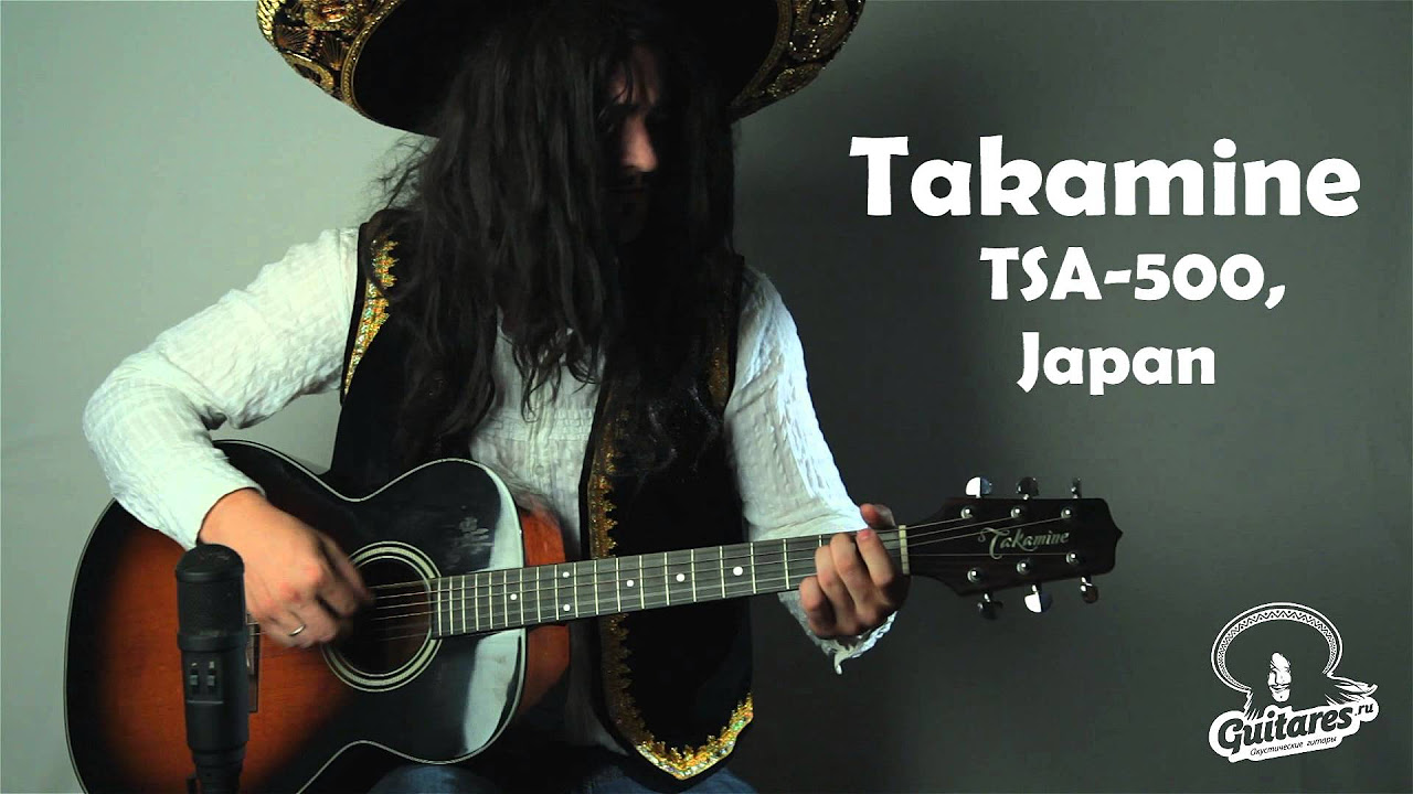 Takamine TSA500, Japan - YouTube