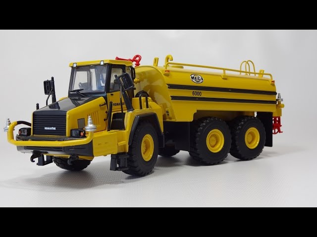 1:50 Komatsu HM400 Water Truck by Die Cast Promotions - YouTube