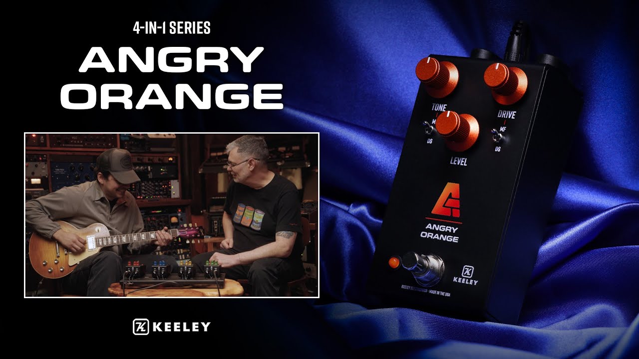 Keeley ( キーリー ) Angry Orange Distortion & Fuzz 送料無料