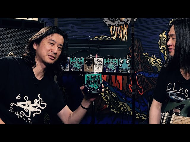 EarthQuaker Devices：Pyramids Stereo Flanger Demo Kentaro Nakao