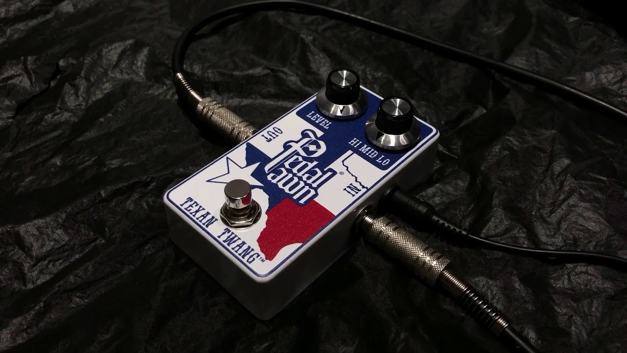 STOMP BOX STEALS: OVERDRIVE- PEDAL PAWN Texan Twang  an SRV