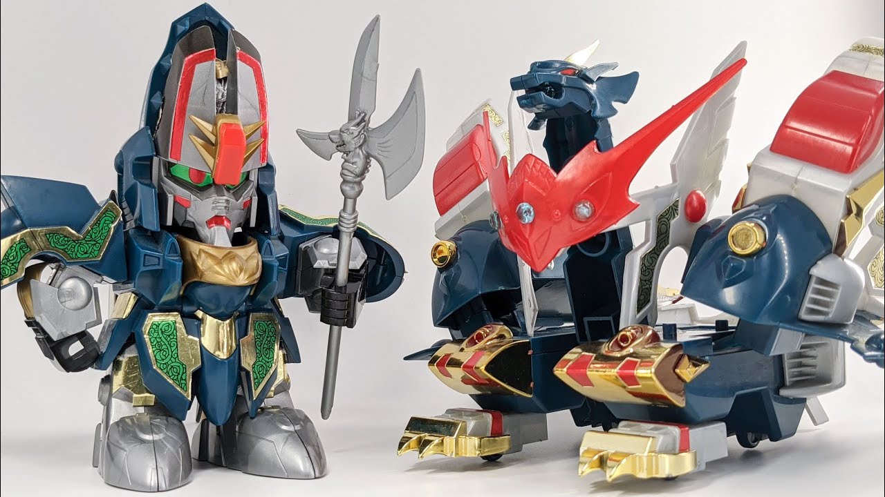 元祖SDガンダム(新)No.0029「龍機ドラグーン」＆0041「龍機ドラゴ