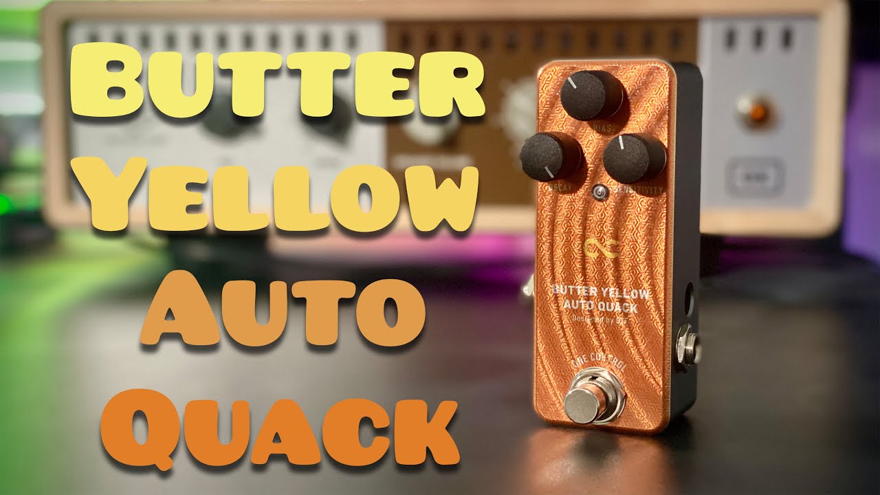 One Control Butter Yellow Auto Quack - BJFe Design - YouTube