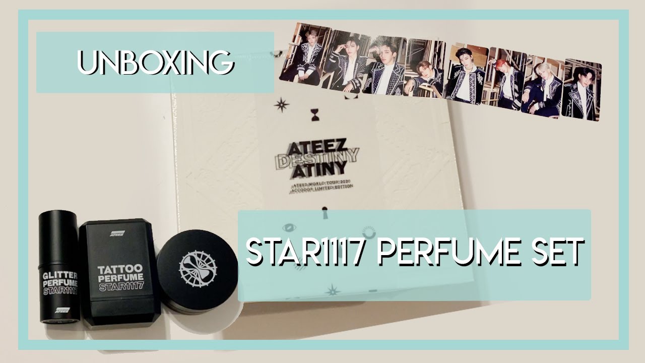 UNBOXING 📦 ATEEZ Perfume Set #STAR1117 - YouTube