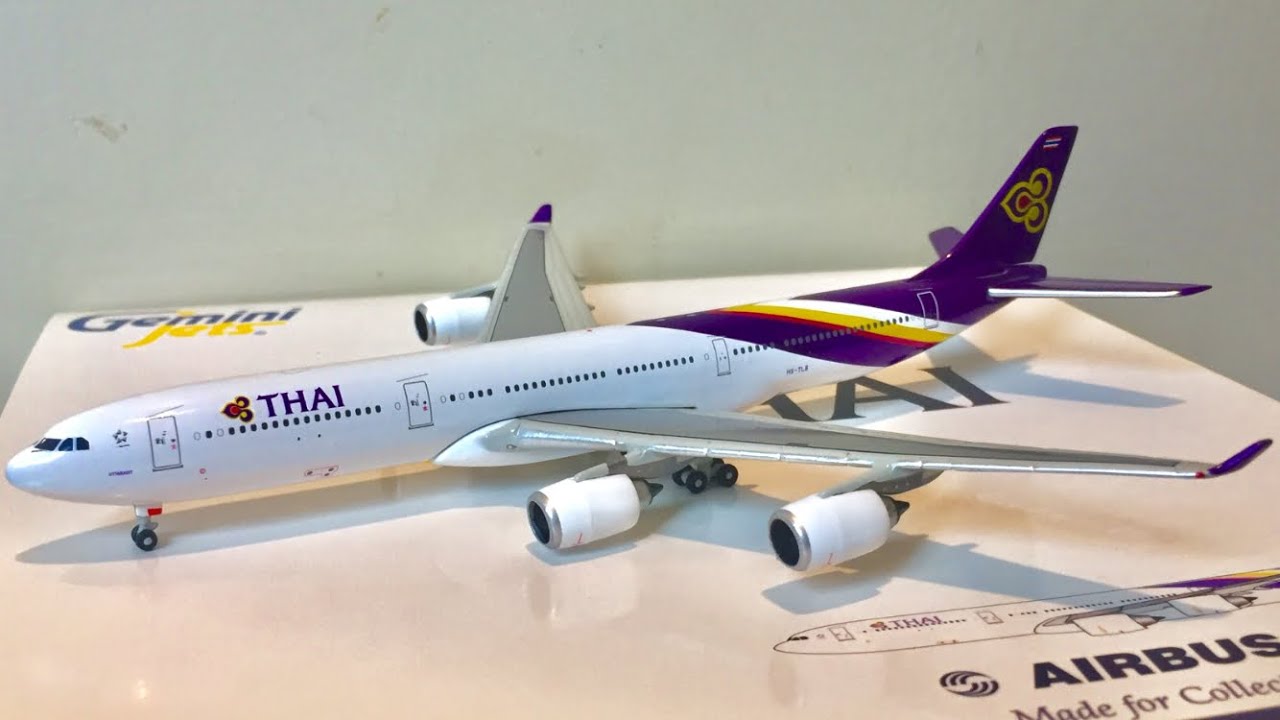 航空機・ヘリコプター Gemini Jets 1/400 THAI AIRBUS A340-500