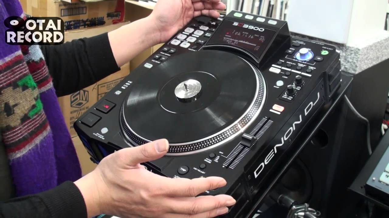 1/2] DENON DJの全ての技術が注ぎ込まれたCDJ、SC3900!! －プラッター