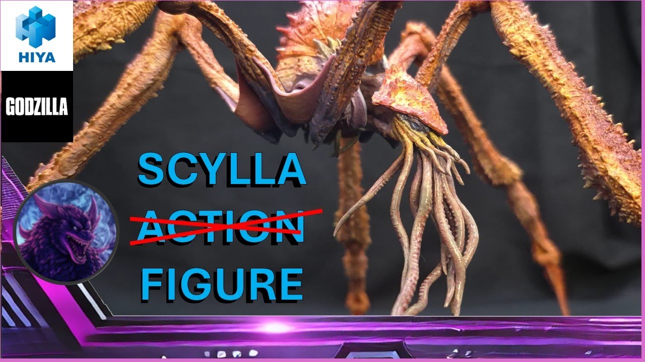 Hiya Toys Exquisite Basic Scylla Action Figure Review | Godzilla x