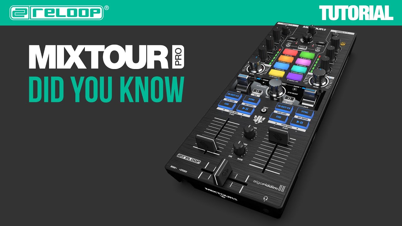 Reloop / Mixtour Pro ｜ SMITHS Digital Musical Instruments