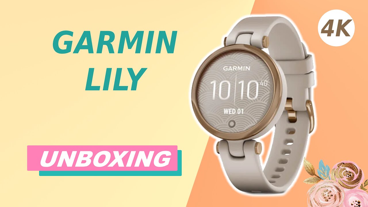 Garmin Lily Sport Rose Gold Bezel/Light Sand Case (010-02384-11