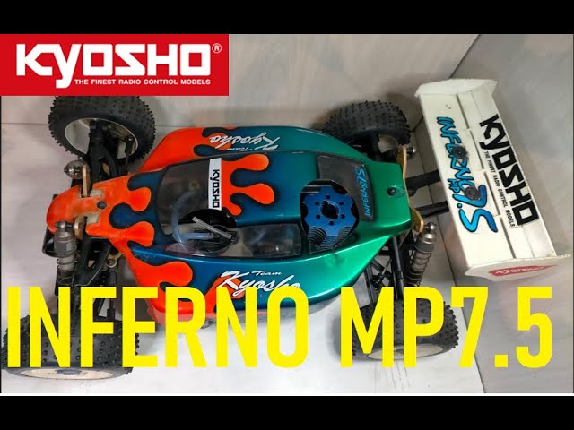 KYOSHO INFERNO MP 7.5 CloSe uP loOk 1/8 1:8 Rallycross Buggy RC