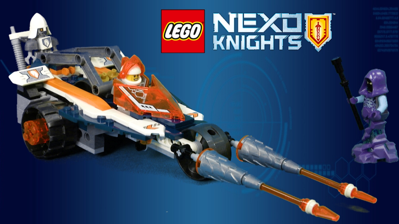LEGO Nexo Knights Lance's Twin Jouster from LEGO - YouTube