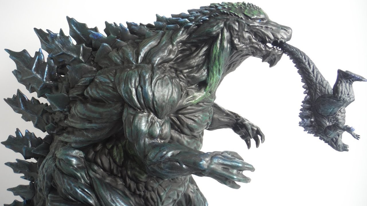 超巨大食玩襲来!! ゴジラ真撃大全PB01 ゴジラ2018 開封 ゴジラ・アース