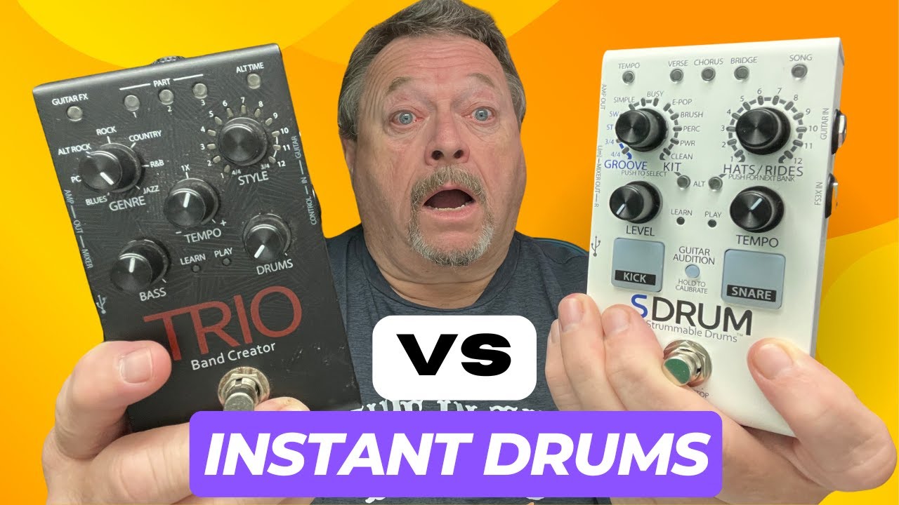 DigiTech SDRUM VS Digitech Trio band creator review 2025 - YouTube
