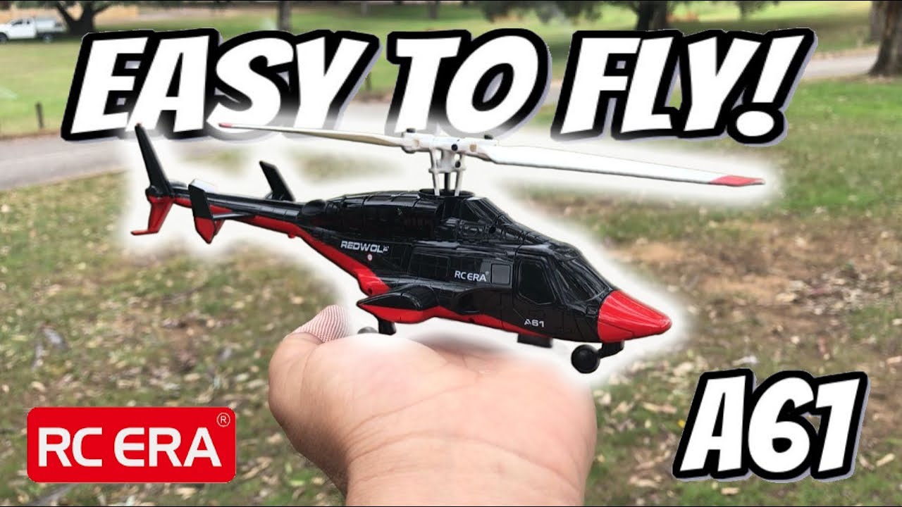 Easy To Fly RC ERA A61 AIRWOLF - REDWOLF 1/52 Scale RC Helicopters