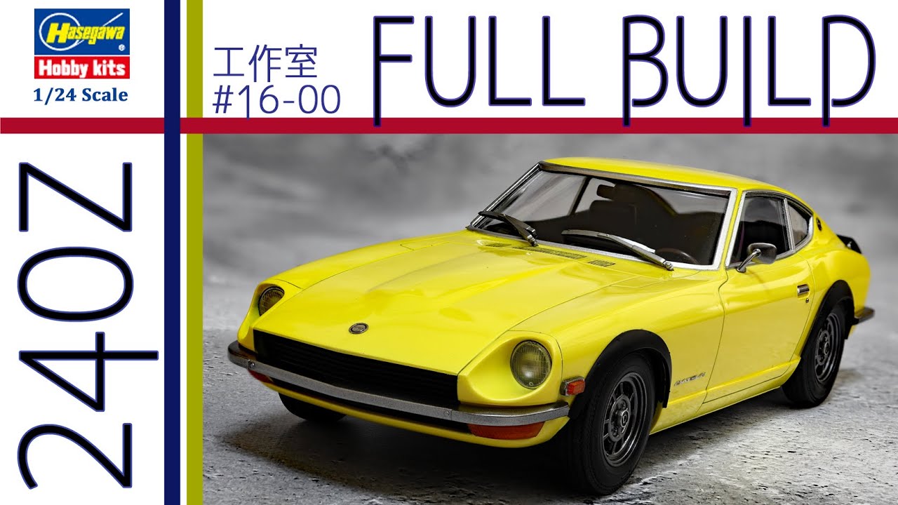 カーモデル】HASEGAWA DATSUN 240Z (NISSAN Fairlady Z) Plasticmodel