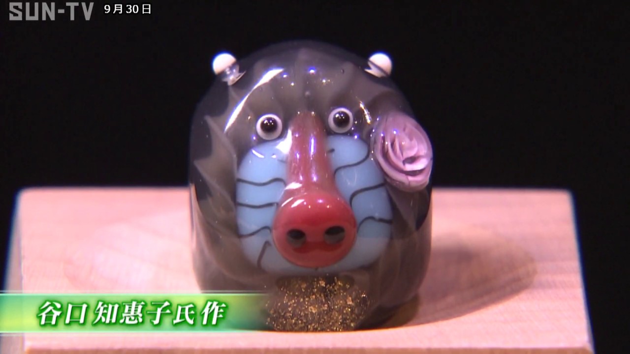 トンボ玉」新時代到来 KOBEとんぼ玉ミュージアム企画展 - YouTube