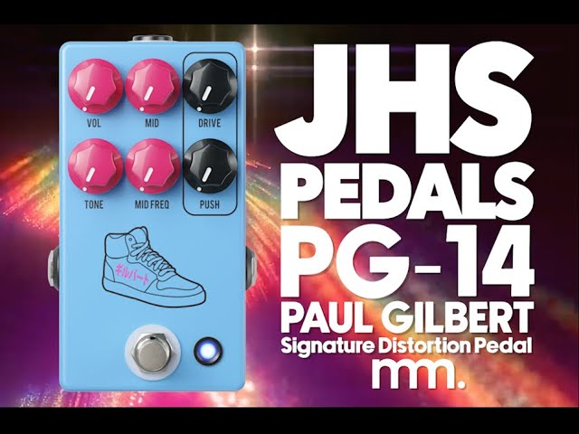 MusicMaker Presents - JHS PG14 PAUL GILBERT SIGNATURE DISTORTION