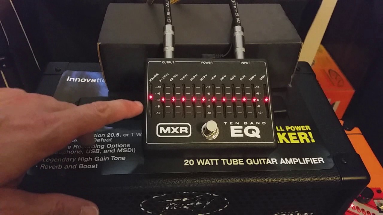 MXR 10 Band EQ Demo and Review - YouTube