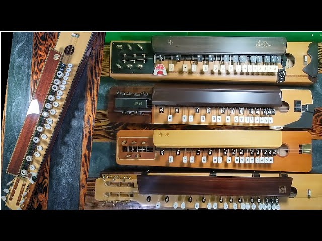 Taishokoto (大正琴) Comparisons #1 - YouTube