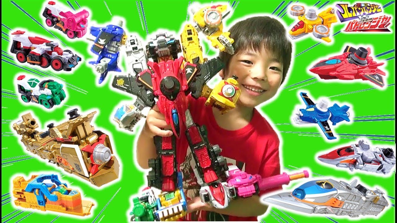 完成！11体合体！グッドクルカイザーVSX✨ルパンレンジャーVSパト