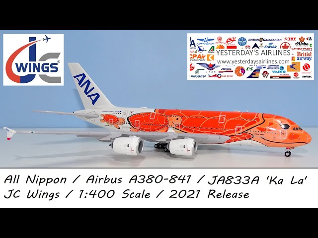 1:400 Review: All Nippon Airways (ANA) Airbus A380-841 JA383A Ka