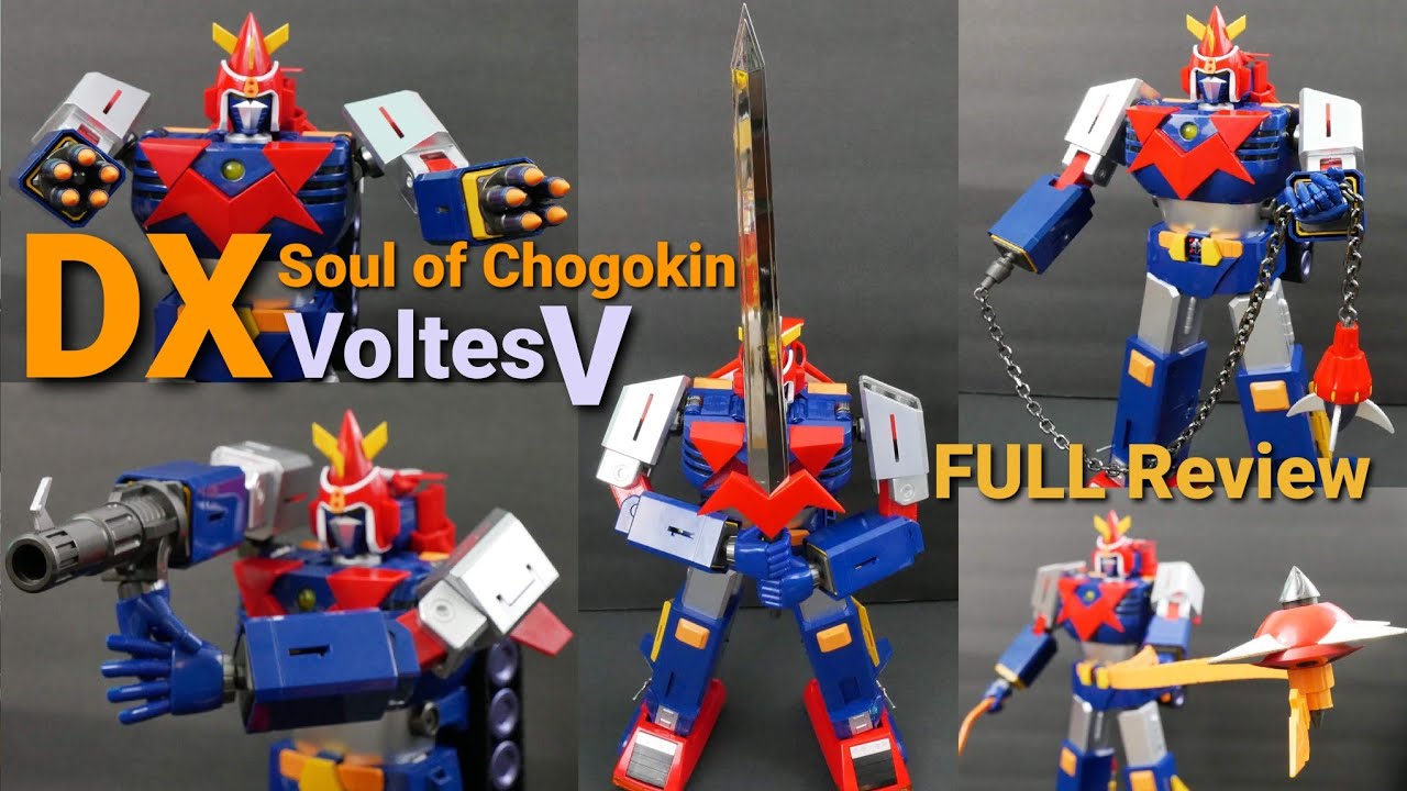 DX Soul of Chogokin Voltes V | Full Review | 4K - YouTube