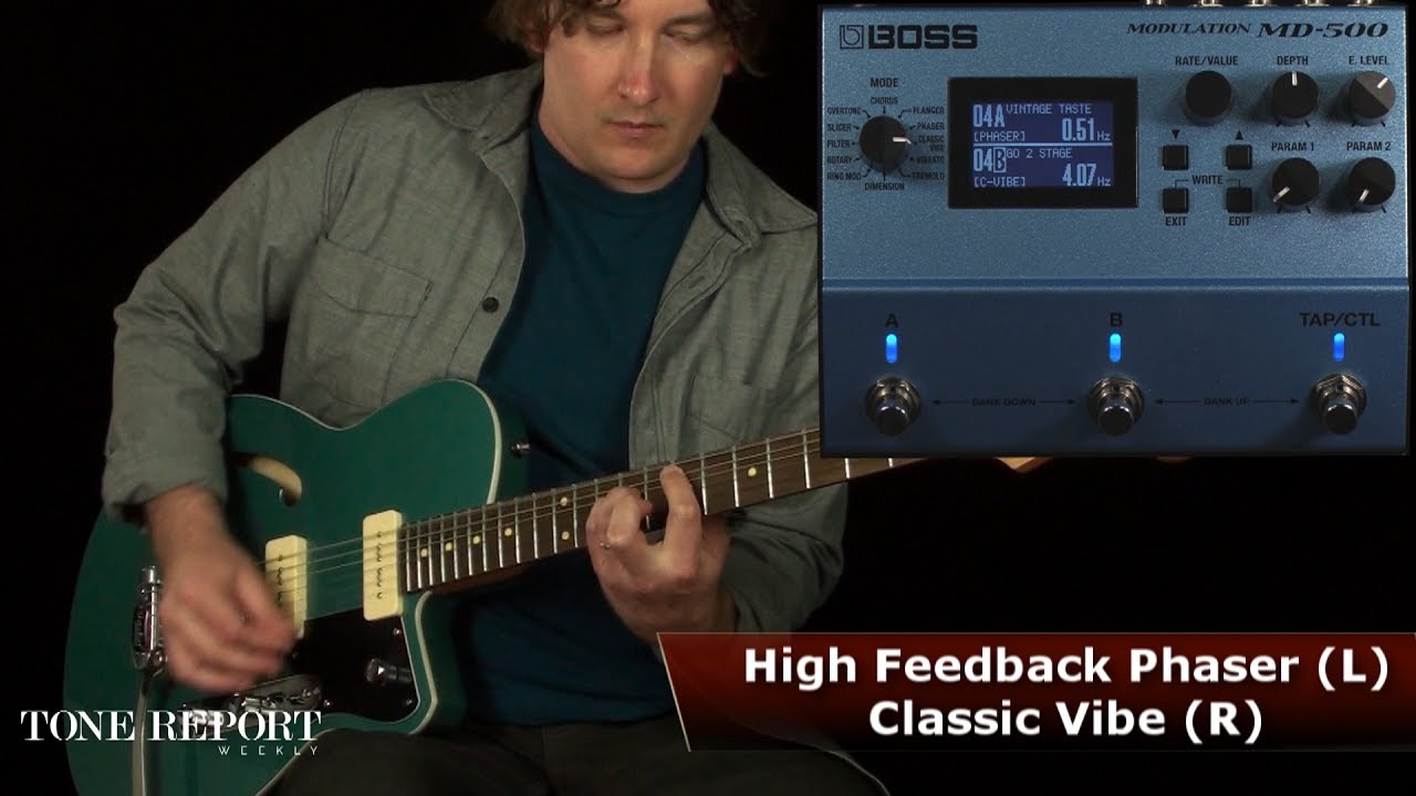 Boss MD-500 Modulation - YouTube