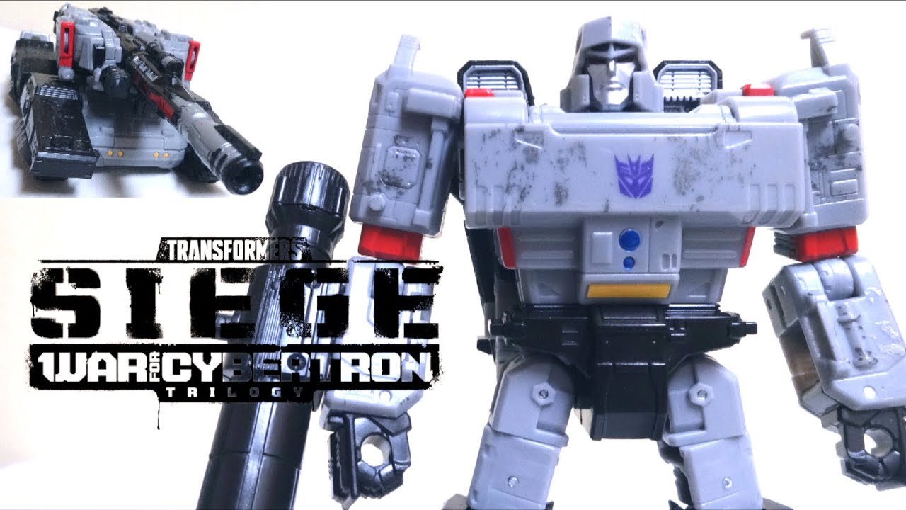 Transformers WFC Siege 】SG-13 Megatron wotafa's review - YouTube
