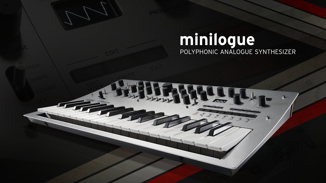minilogue - POLYPHONIC ANALOGUE SYNTHESIZER | KORG (Japan)