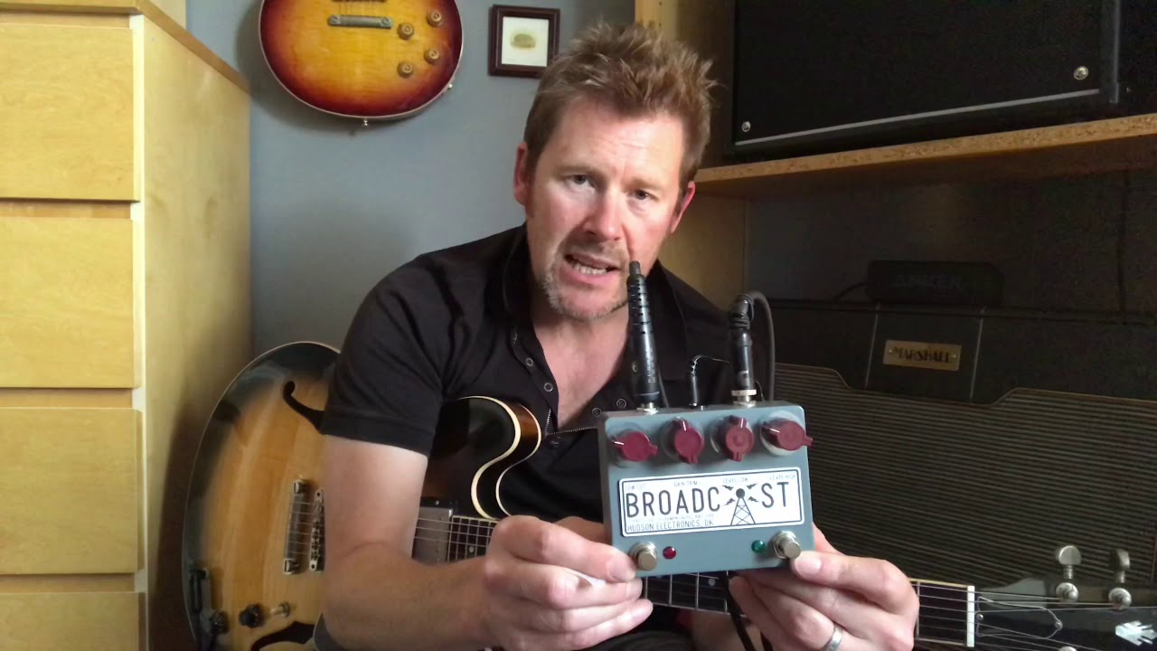 Hudson Broadcast Dual - I bought a pedal and it's fab! - YouTube
