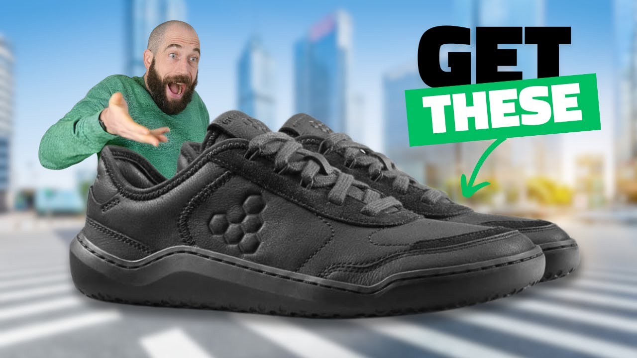 Best Yet? First Look Vivobarefoot Gobi Leather Sneakers - YouTube