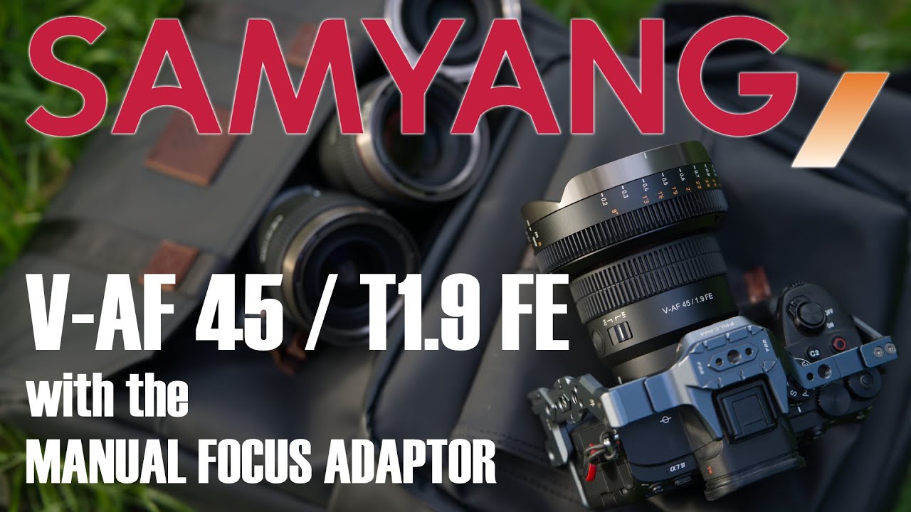 First hand review of the Samyang V-AF 45mm T1.9 lens and the
