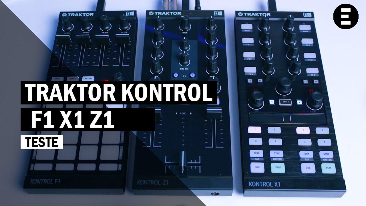 Traktor Kontrol F1 X1 e Z1 | EGITANA.pt - YouTube