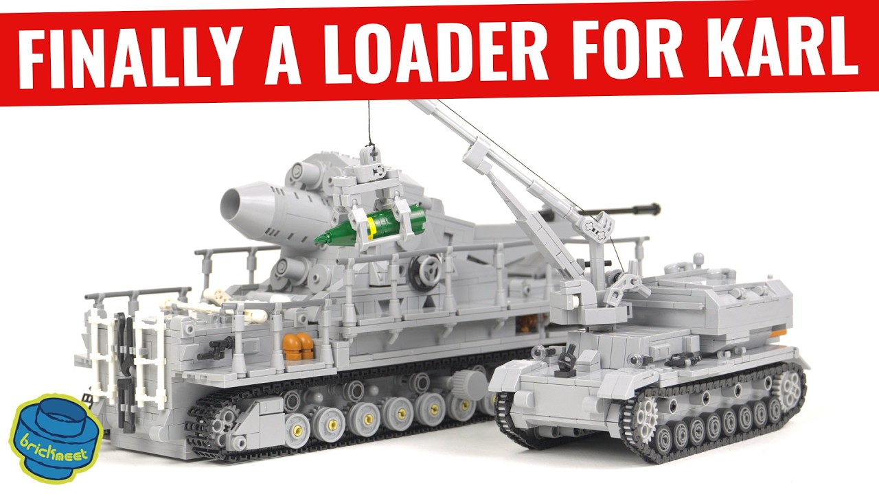 Karl-Gerät + Loader Tank – Unique Combo with Moving Parts - YouTube