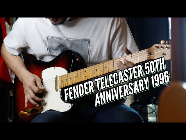 Fender USA Telecaster 50th Anniversary 1996 Limited Edition | Demo
