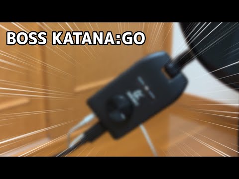 BOSS KATANA:GOを買ったので紹介！ - YouTube