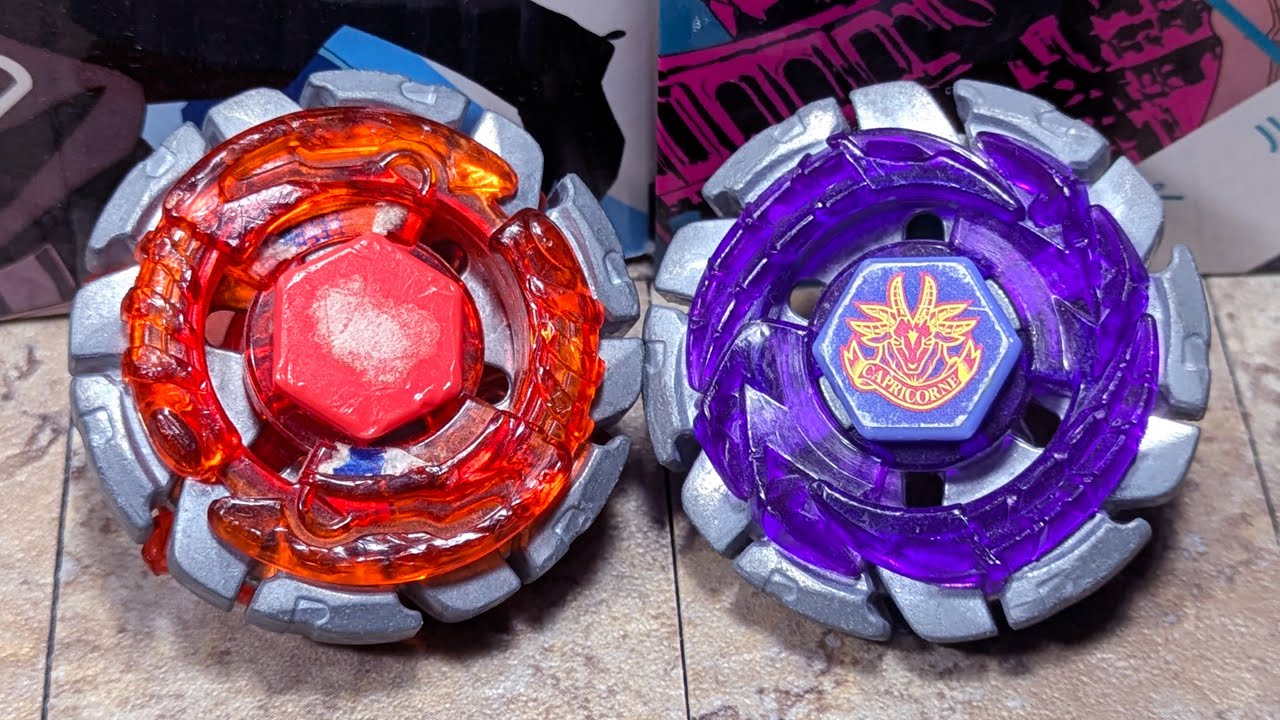 Dark Bull H145SD vs Dark Capricorn 105RF | Metal Fight Beyblade