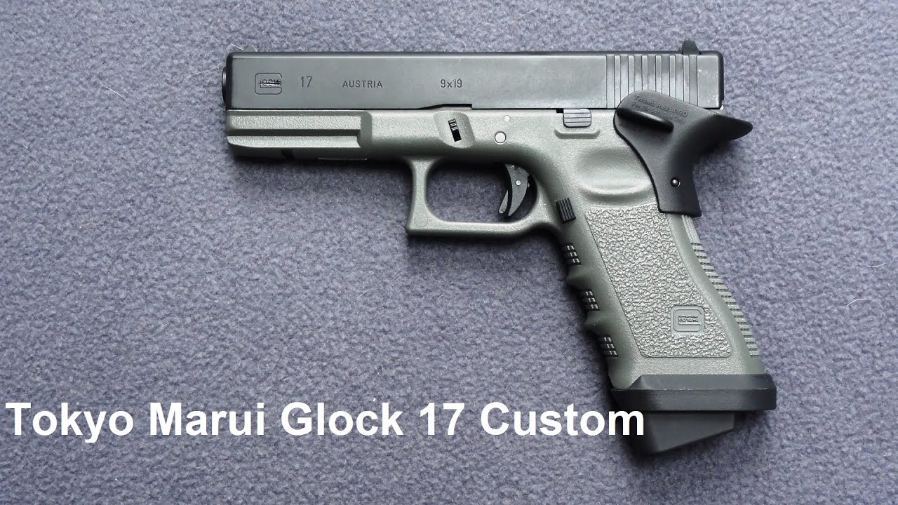 Tokyo Marui Glock 17 Custom Foliage Green - YouTube