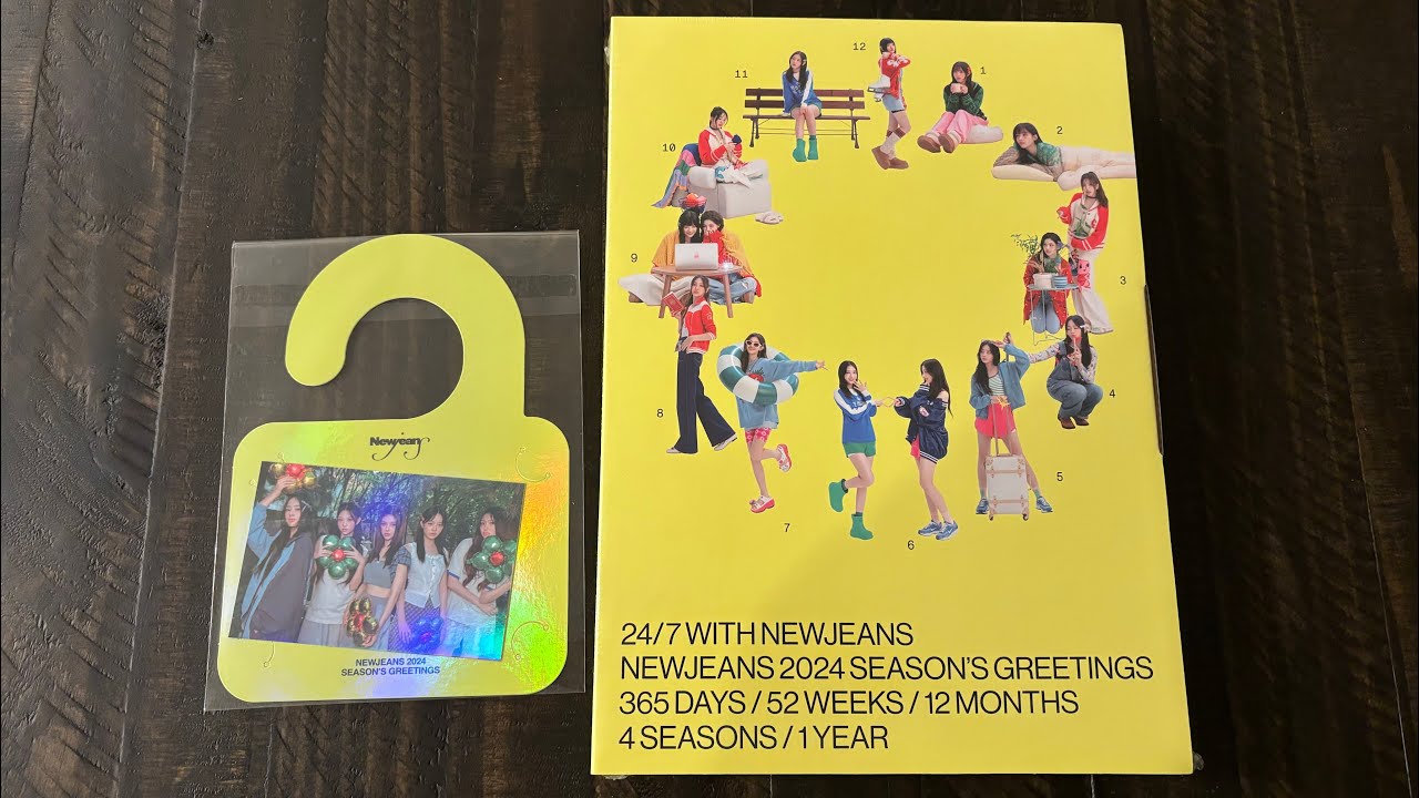 Unboxing] NewJeans 2024 Season's Greetings ⟡ 24/7 WITH NEWJEANS