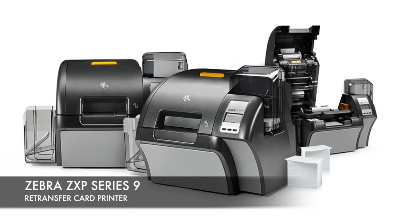 Introducing the New Zebra ZXP 9 Retransfer ID Card Printer - YouTube