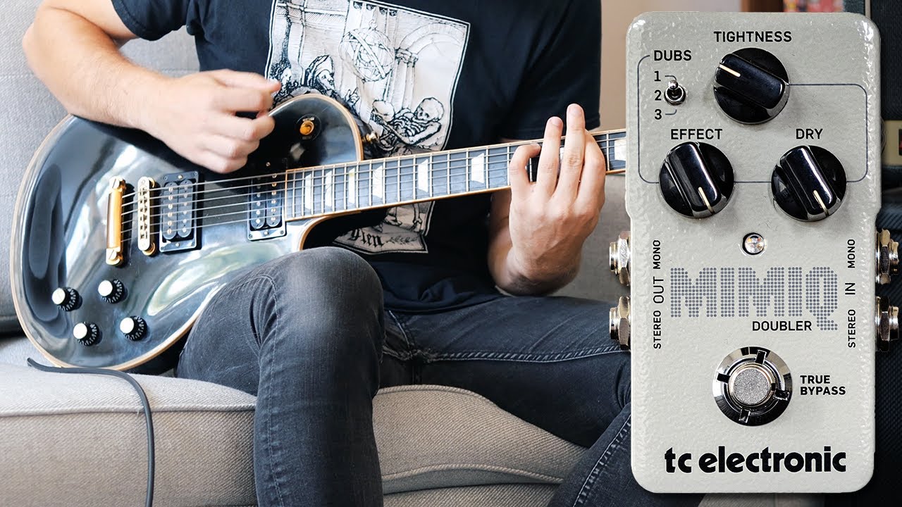 TC Electronic MIMIQ | Double Tracked Stereo Tones Made Easy - YouTube