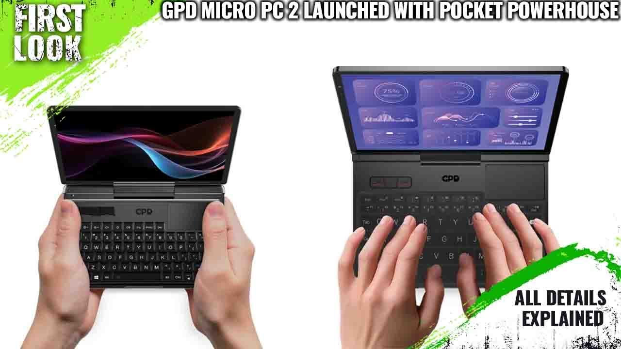 GPD MicroPC 2 Ultra-compact Powerhouse Launched With Intel N250