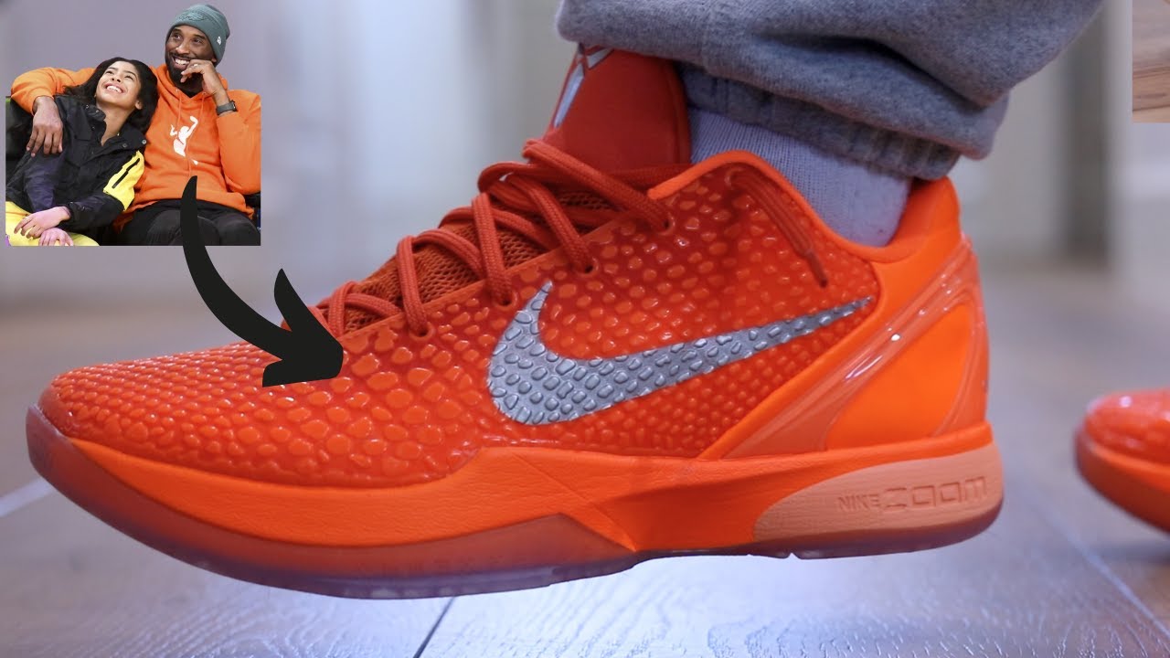 Nike Kobe 6 Protro Total Orange Review - YouTube