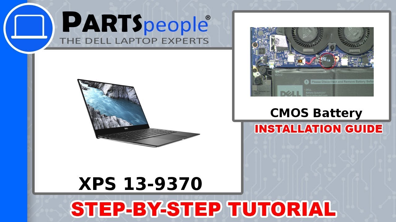 Dell XPS 13-9370 (P82G001) Motherboard How-To Video Tutorial - YouTube