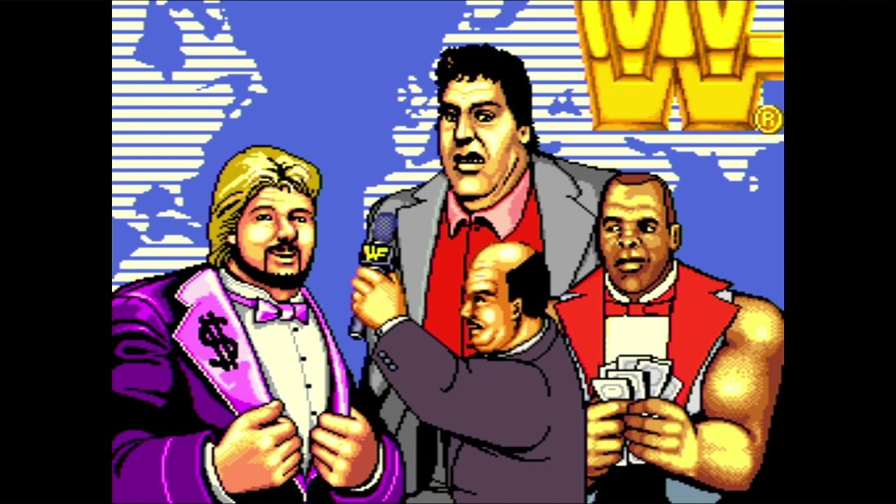 WWF Superstars - The Ultimate Warrior/Hulk Hogan (Arcade) WWF