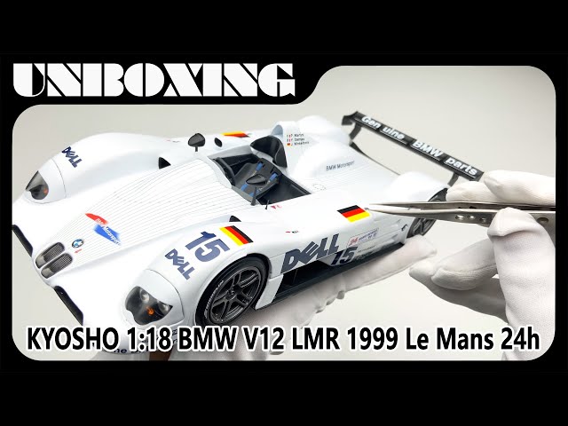 BMW V12 LMR 1999 Le Mans 24h / KYOSHO 1:18 diecast car model / AMR