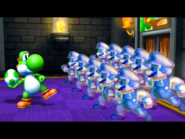 マリオパーティアイランドツアー】ヨッシーがクッパタワー全30階制覇