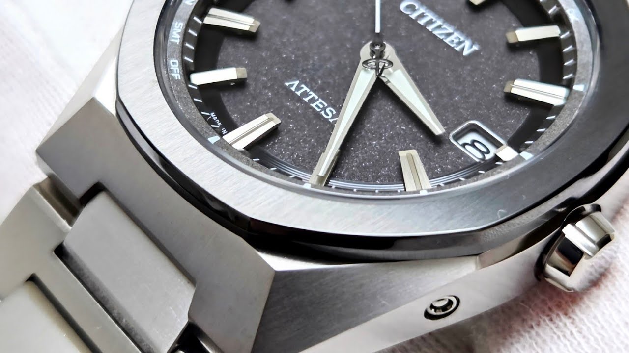 CITIZEN ATTESA【CB3044-55E】シチズン アテッサ - YouTube