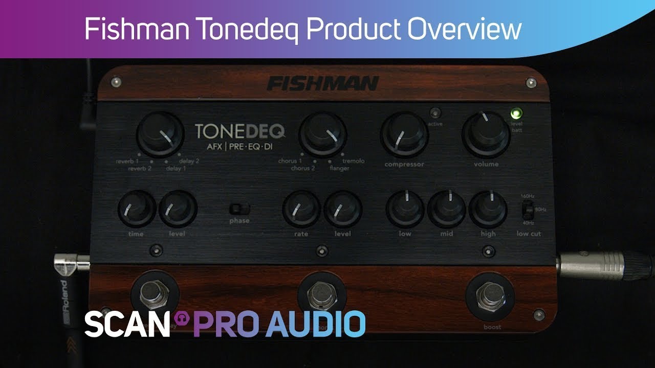 Fishman Tonedeq - Product Overview - YouTube
